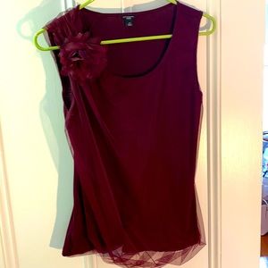 Festive sleeveless top